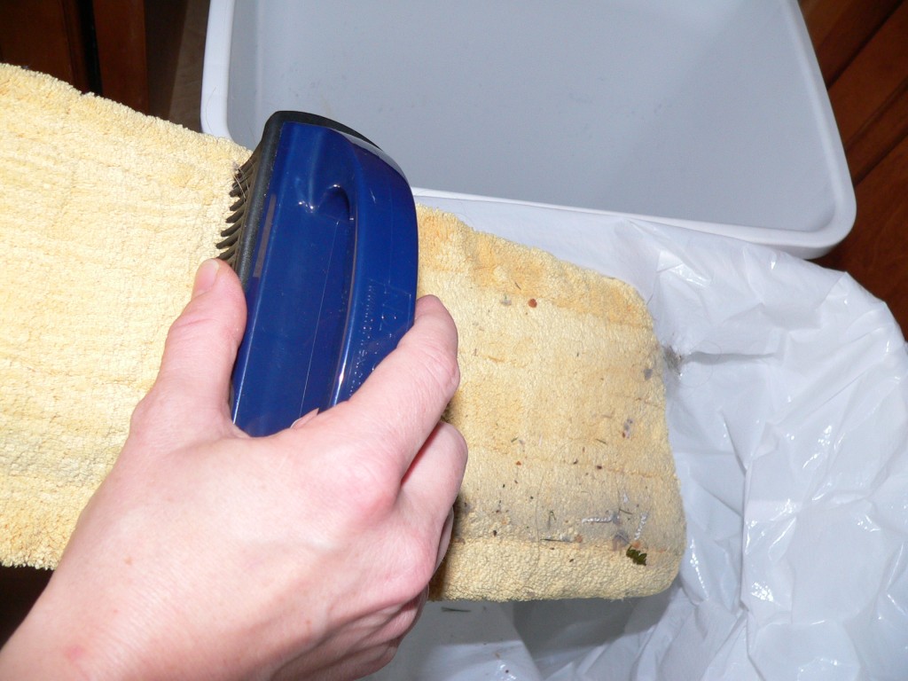 Do I really need the Norwex Rubber Brush?? Pet Hair