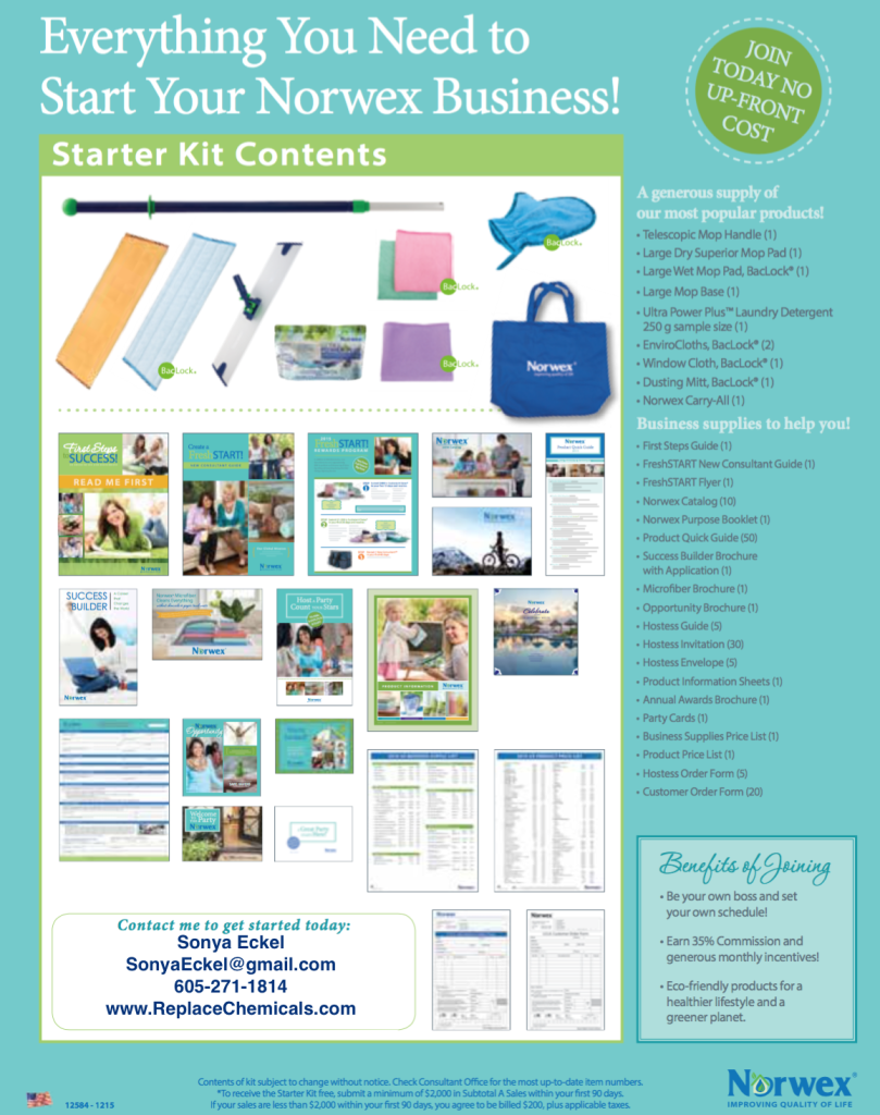2016 Starter Kit Contents