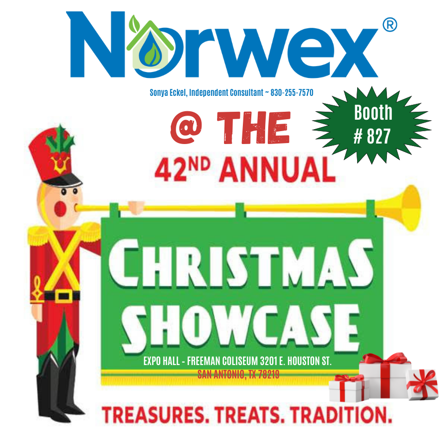 42nd Annual San Antonio Christmas Showcase- come visit the Norwex Booth!