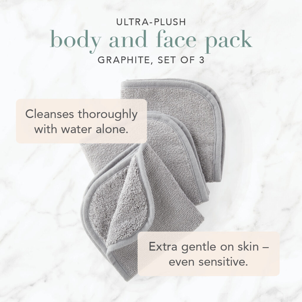 Luxury Self-Care for Mamas - body and face cloth
