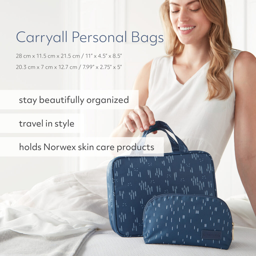 Norwex Carryall Half-moon bag