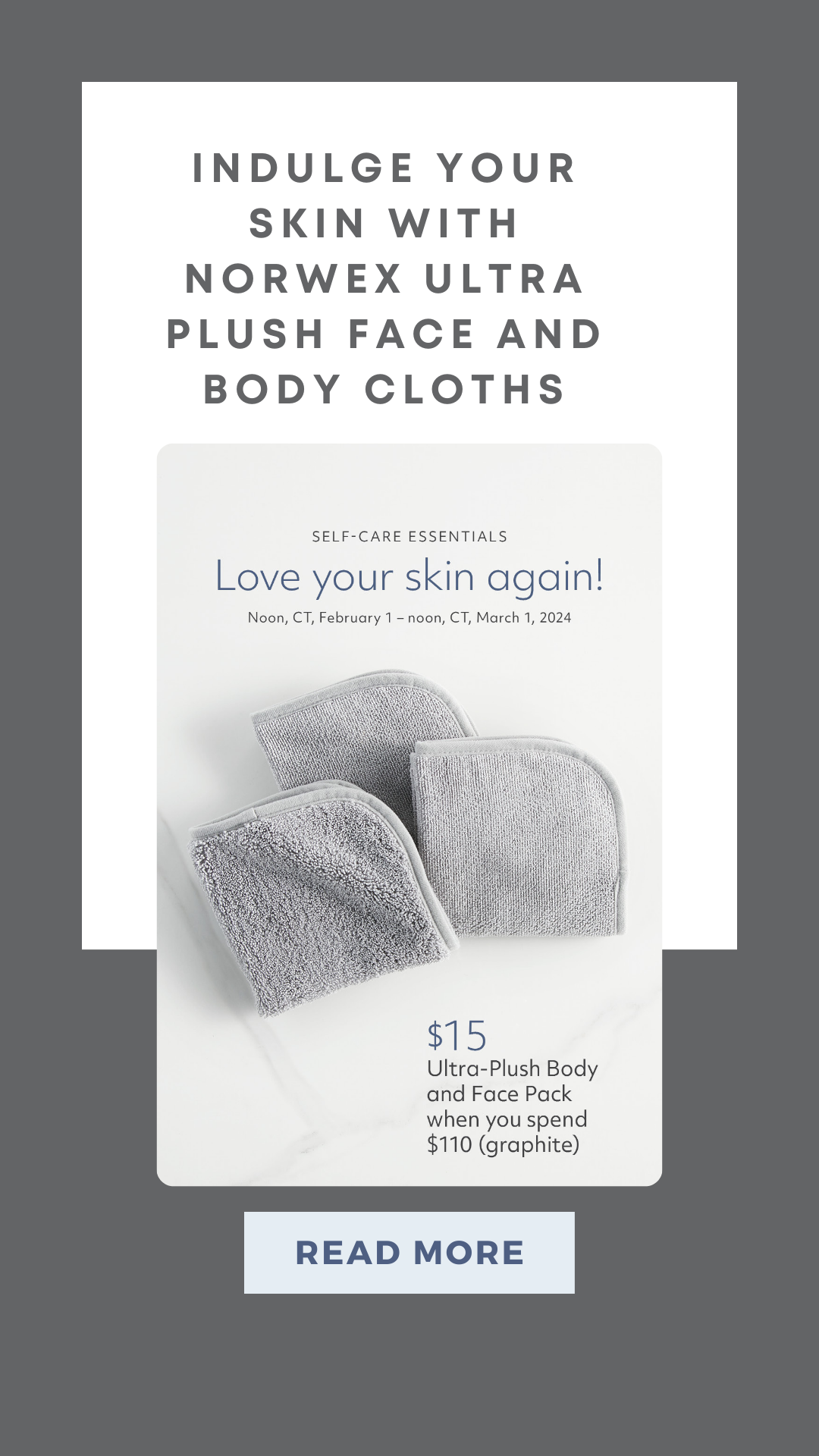 Indulge Your Skin with Norwex Ultra Plush Face and Body Cloths