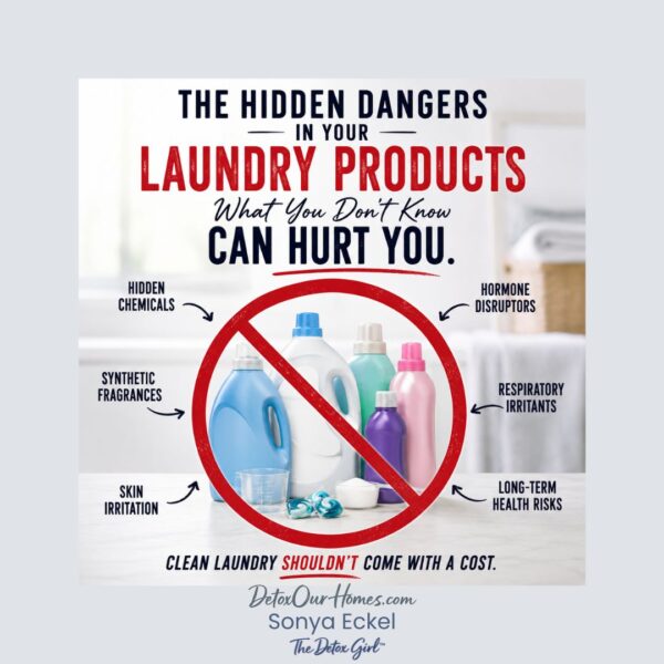 hidden chemicals in conventional laundry products