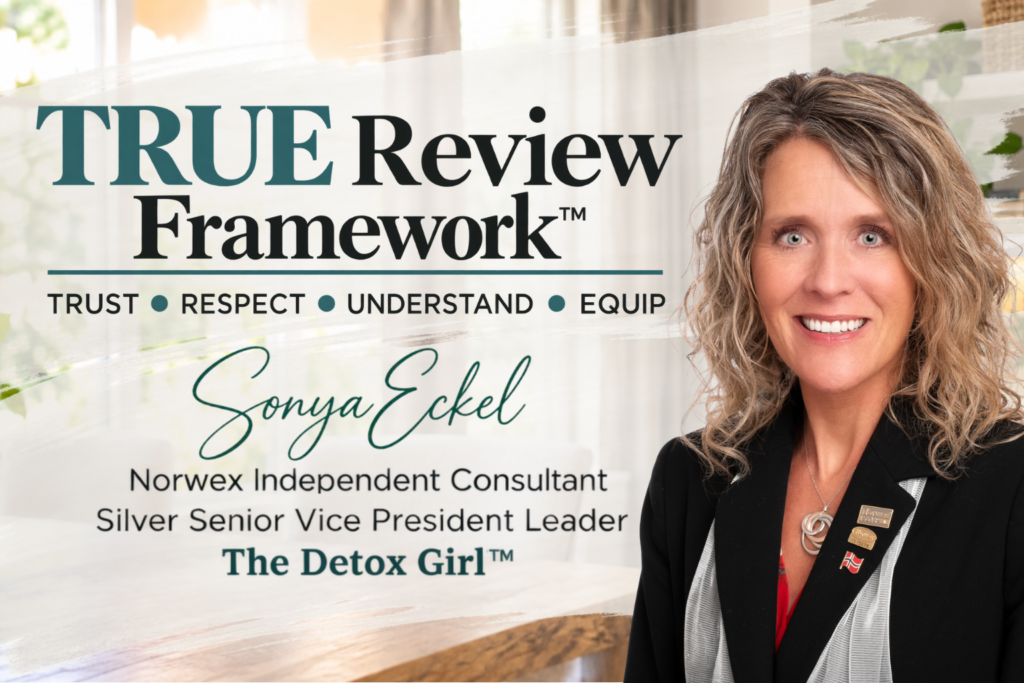 TRUE Review Framework™ Guides Sonya Eckel's Norwex Product Reviews